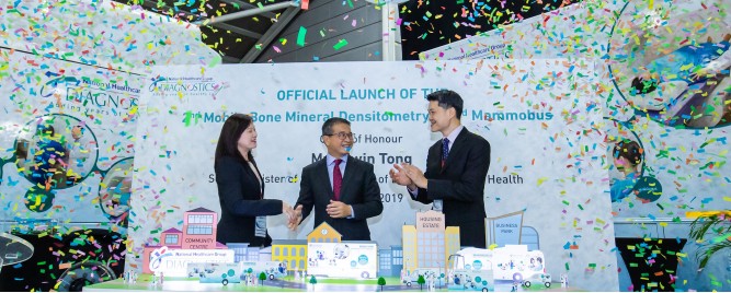 NHGD LAUNCH OF MOBILE DIAGNOSTIC VEHICLES