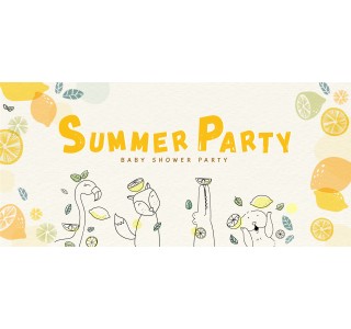 Summer Theme Baby Shower