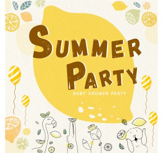 Summer Theme Baby Shower